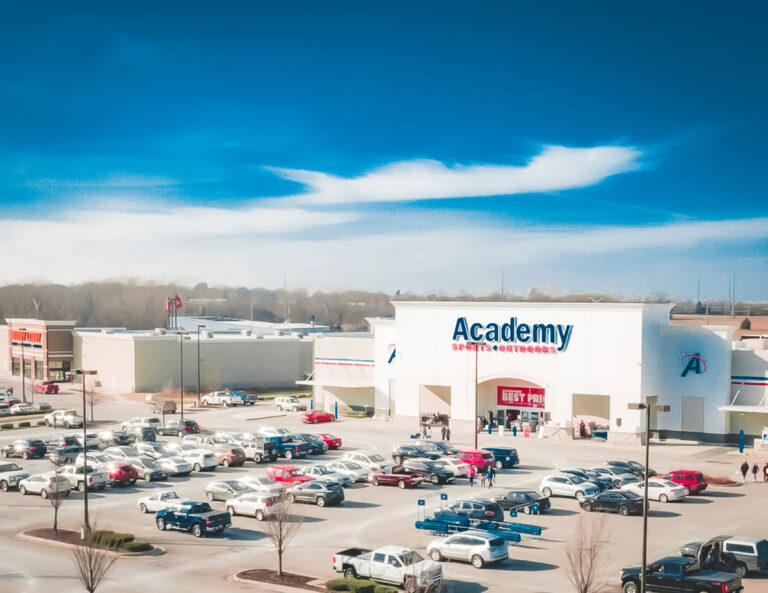 Exterior view of Academy Sports